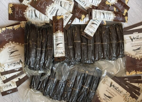 VANILUX Gourmet Madagascan Vanilla Pods Grade A ( 10 Pods )