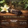 VANILUX Gourmet Madagascan Vanilla Pods Grade A ( 2 Pods )