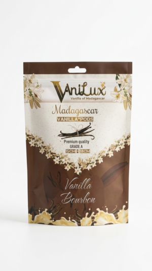 VANILUX Gourmet Madagascan Vanilla Pods Grade A (25 Pods-1 KG)